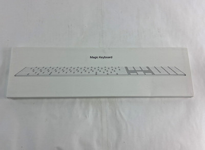 Apple Magic (MQ052LL/A) Wireless Keyboard with Numeric Pad - Silver