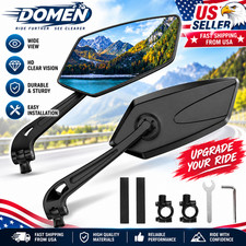 2X Cycling Bike Handlebar Mirror 22-25mm For Mountain Road Bike E-Bike Scooter