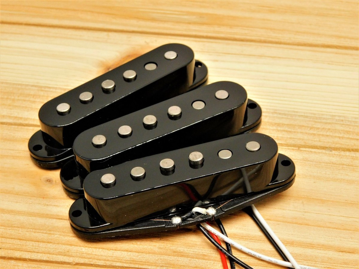 G.M. 62'z Alnico 5 Single Coil Pickup Set (Black) | eBay