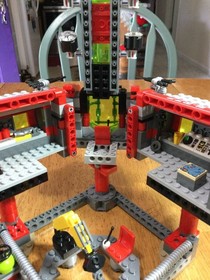 LEGO 8077 Atlantis Exploration HQ Complete No Box