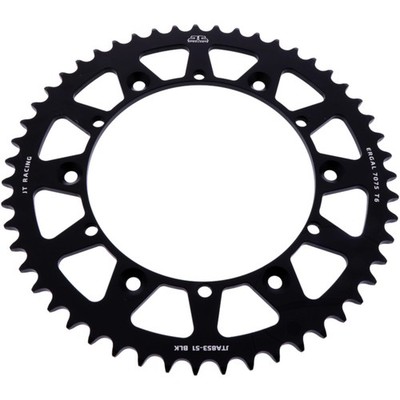 Alu-Kettenrad 51Z 520 schwarz von JT Sprockets DT Rex Quarterback DXR YZ WR XT 4