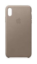 Apple iPhone Xs Max Leather Case - Taupe MRWR2ZM/A