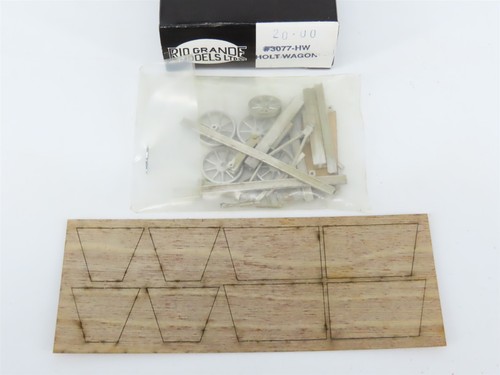 HO 1/87 Scale Rio Grande Models Ltd. Kit 3077-HW Holt Wagon