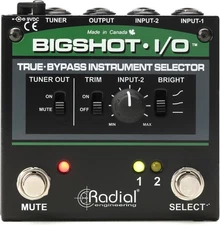 Radial BigShot I/O True-bypass Instrument Selector (3-pack) Bundle