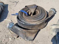 6" x 75 ft Hose Black w/ Camlock Coupling – Parts & Components