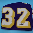 Magic Johnson Hand Signed CUSTOM Basketball Jersey - Los Angeles Lakers BECKETT