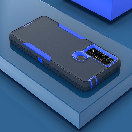 Funda trasera de poliuretano termoplástico híbrido bicolor a prueba de golpes para TCL 20 XE - Imagen 5 de 18