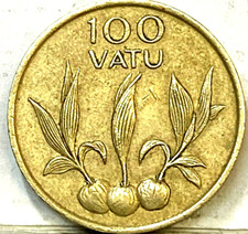 VANUATU  1988 ONE HUNDRED 100 VATU LOW MINT KEY DATE VERY SCARCE HIGH GRADE