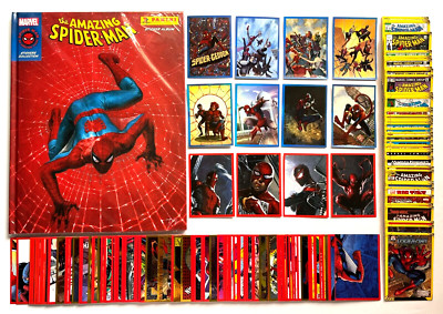 2022 ALBUM THE AMAZING SPIDER-MAN PANINI Hardcover Full Set 192