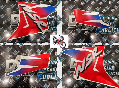 Decals Kit for Honda NSR50 Tiger_Type2 (AC08) --- 1996, White