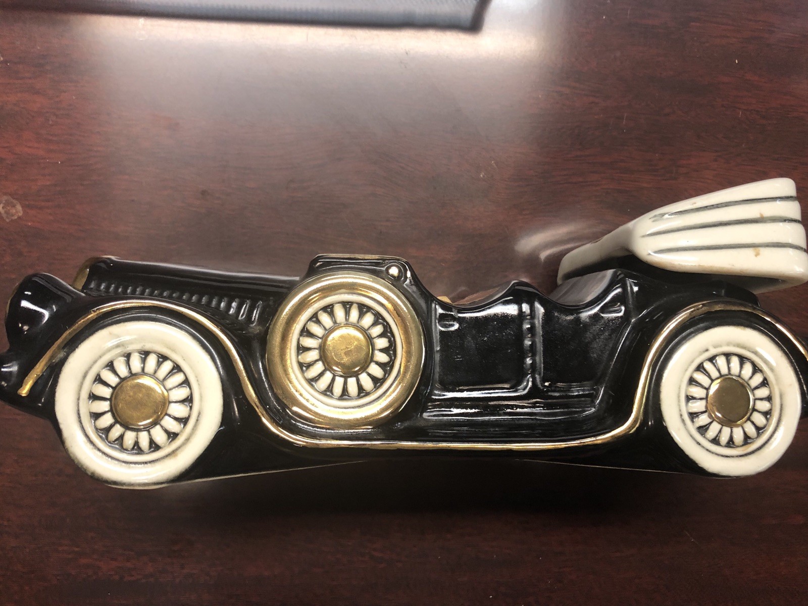 Used Vintage Antique Car Liquor Decanter 185 Created by Paul Lux 1969