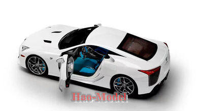 WELL 1:18 LEXUS LFA Alloy Diecast Model Car Hobby Collection birthday Toys White