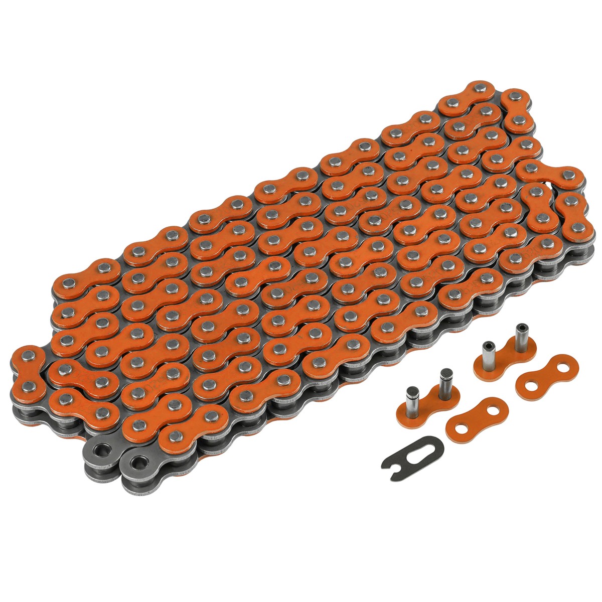 Orange Non O-Ring Drive Chain For Yamaha Raptor 660R YFM660R 2001–2005 – 520-120 2 thumbnail image