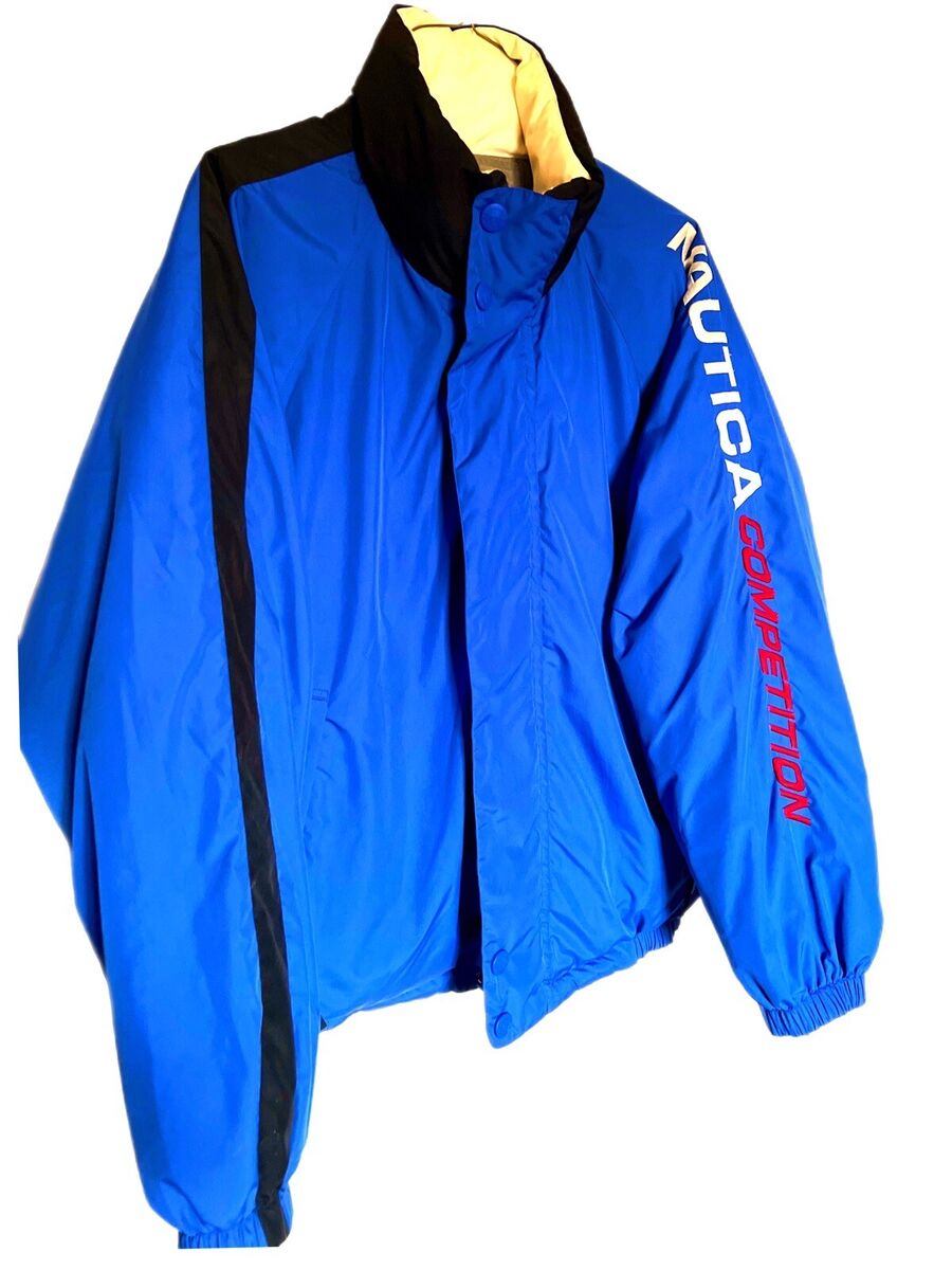 VTG 90s Nautica Competition Puffer Jacket Down Reversible VTG 90s Nautica Competition Puffer Jacket Down Reversible