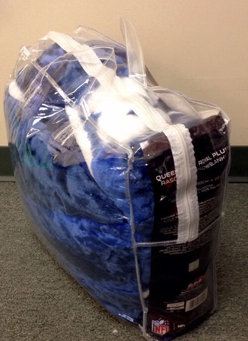 Auténtica manta NFL Dallas Cowboys disponible en Kings or Queens ENVÍO RÁPIDO Foto 2 de 3