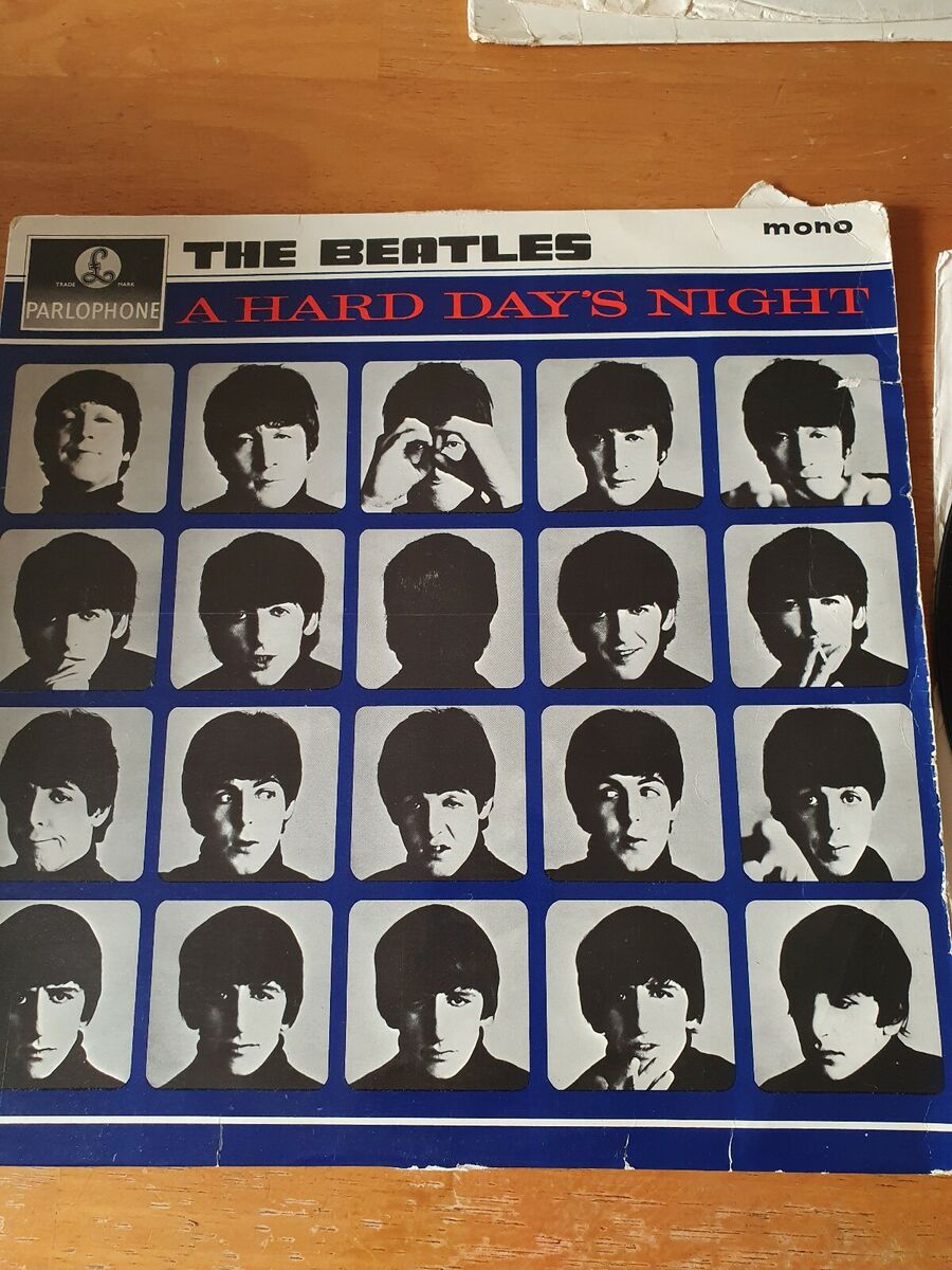 The Beatles - A Hard Day's Night Parlophone PMC 1230 - Mono Vinyl xex 481 The Beatles - A Hard Day's Night Parlophone PMC 1230 - Mono Vinyl xex 481