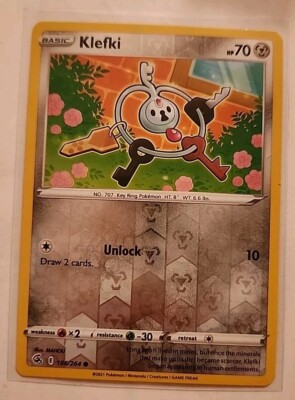 Klefki 186/264 Reverse Holo Fusion Strike Common Pokemon TCG | eBay