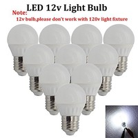 (10 Of Pack) 12 Volt Lights Led Daylight Bulbs With E26 Base,replaces 25w Sale (10 Of Pack) 12 Volt Lights Led Daylight Bulbs With E26 Base,replaces 25w Sale