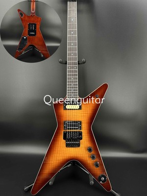 Dimebag Darrel The Dean ML Electric Guitar Black Part Floyd Rose Solid