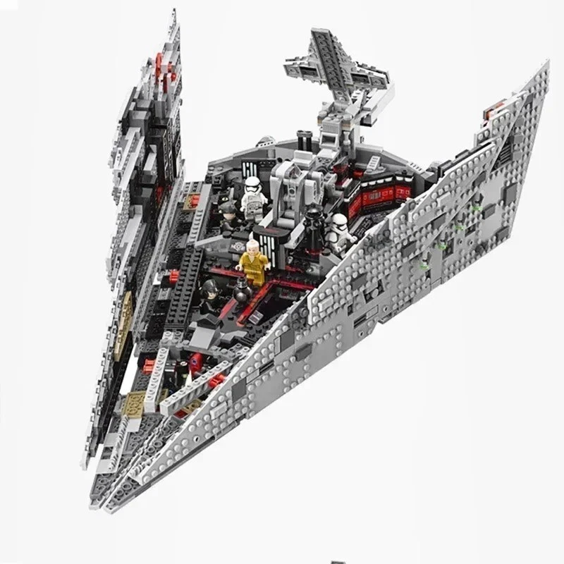 Star Wars First Order Star Destroyer 75190 Building Blocks Toy Bricks Set New - Image 3 of 4