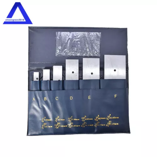 New 6Pcs High Precision Adjustable Parallel Set 3/8" - 2-1/4"