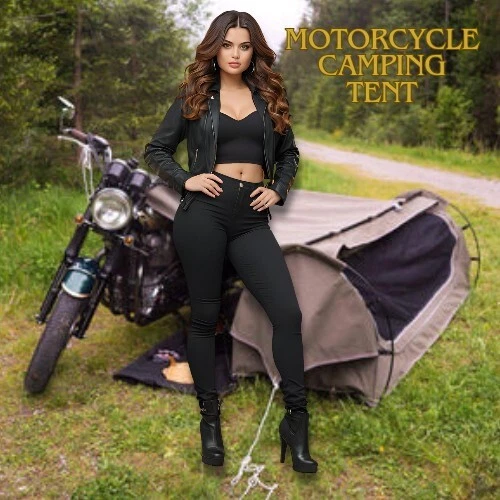 All-In-One Motorcycle Camping Tent System 🔥