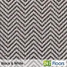 Herringbone Pattern Loop Carpet Cheap Stain Resistant Feltback Lounge Hall