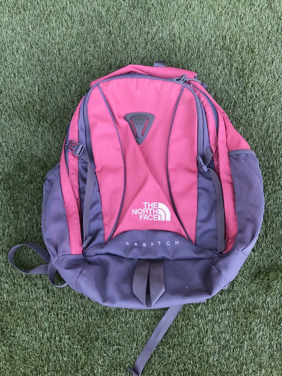 THE NORTH FACE Wasatch Backpack Pink And Gray | eBay display picture 3