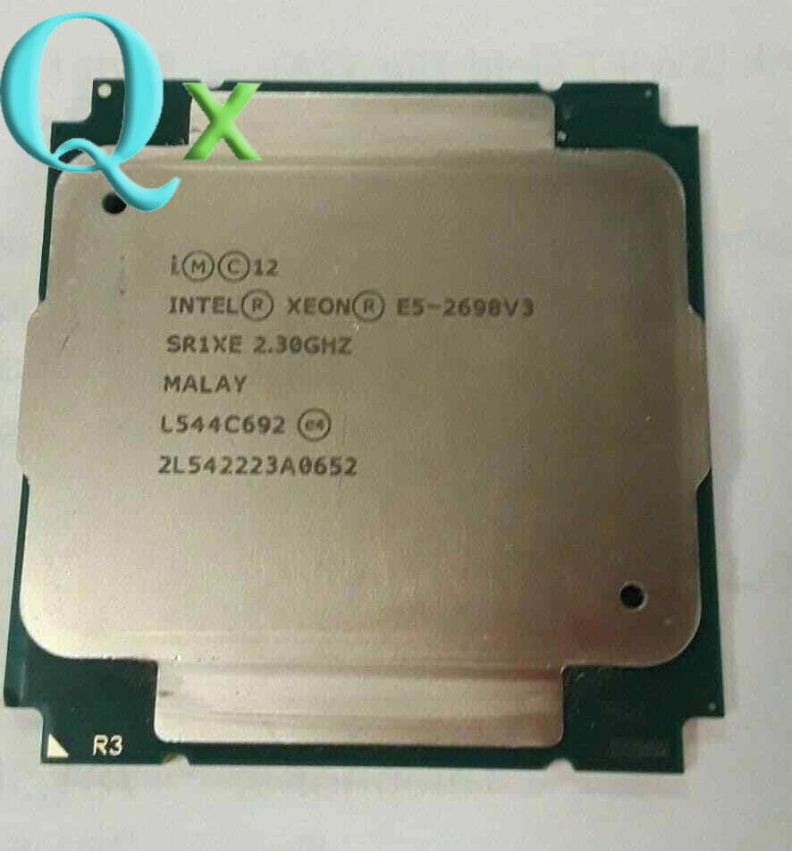 Intel Xeon E5-2698 V3 LGA2011-3 Server CPU Processor SR1XE 2.3GHz 16Core 135W - Image 2 of 2