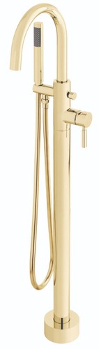 VADO ORIGINS BODENSTEHBAD DUSCHMISCHER + KIT HELLGOLD IND-ORI233-BG - Bild 1 von 4