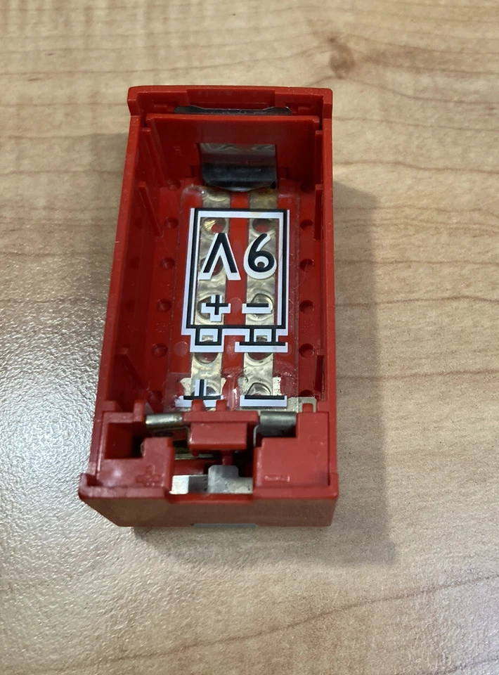 Lego vintage light and sound 4760c01 Red Electric 9V Battery Box Small Assembly - Bild 4 von 4