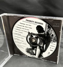 Priority Records 1996 Rock Retail Sampler Promo CD Rare