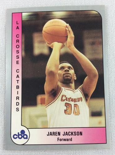 CBA 1991 ProCards Basketball Card #154-LaCrosse Catbirds-Jaren Jackson | eBay