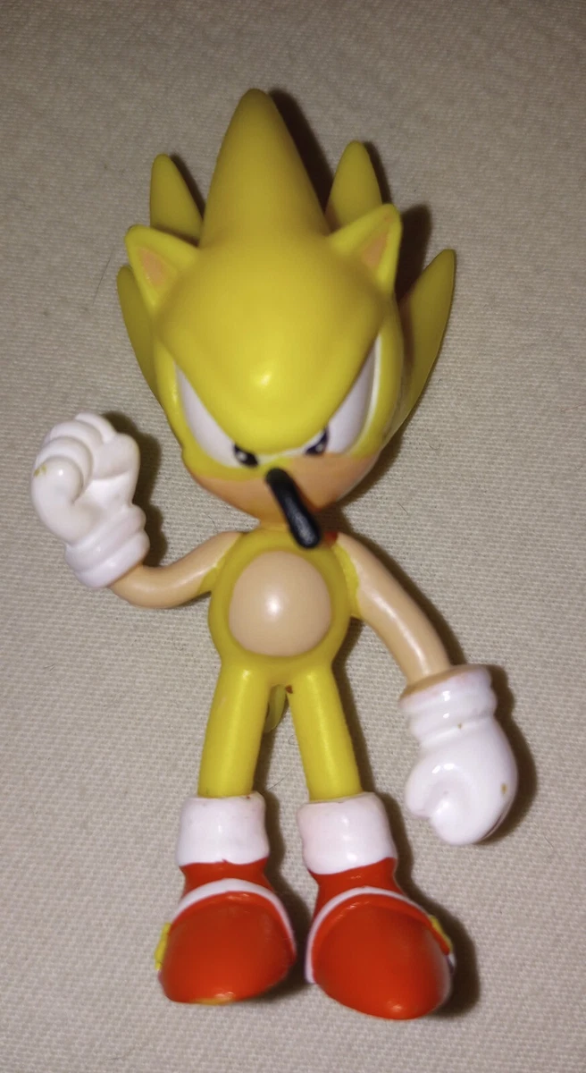 Sonic the Hedgehog Super Sonic 3 Action Figure Sega 