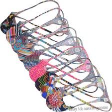 Men's Micro Thong Underwear Contour Pouch String Bikini Thong Male Sexy Bottoms