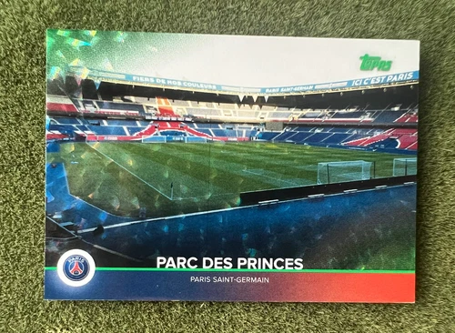 TOPPS PSG TEAM SET 2021/22 ICY FOIL PARALLEL PARC DES PRINCES /199 PSG STADIUM