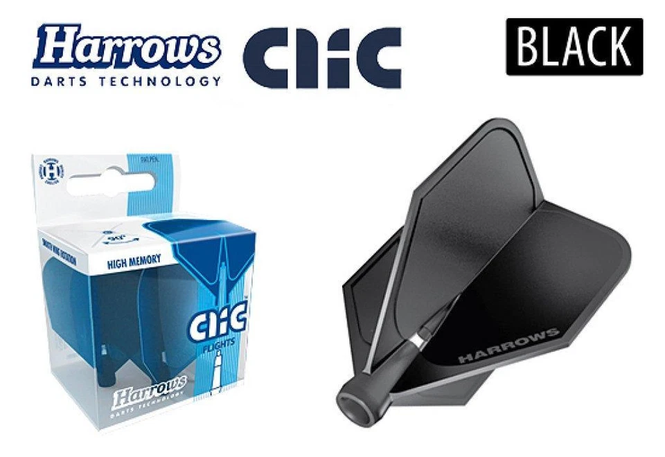 HARROWS Clic System Flights ( 1Set/3Stk. ) in 6 Farben