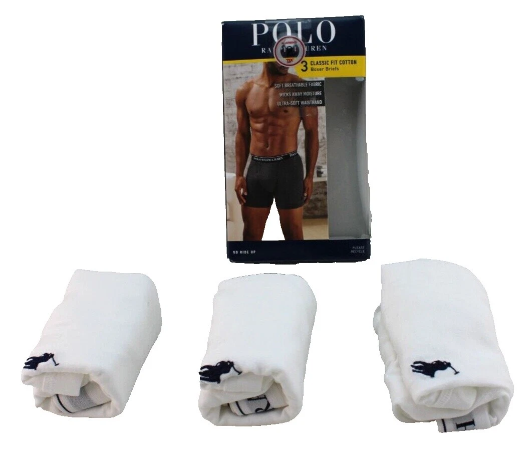 Ropa interior de algodón blanco Polo Ralph Lauren Para hombres