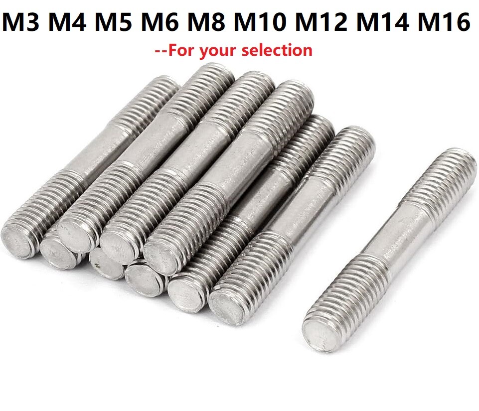 M8 X 40mm Stud Std006 Studs Fasteners Workshop Parts By Type