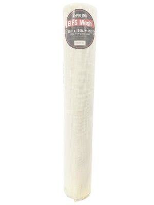 EIFS Stucco Fiberglass Mesh Non-Adhesive fire retardant 38 in. x 150 ft.