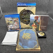 Ys Memories of Celceta Silver Anniversary Edition (PSVita)- CIB Great Condition