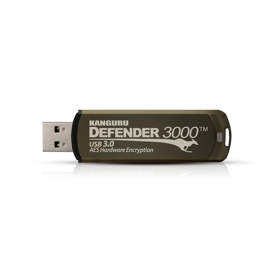 Kanguru Defender 3000 – 64 GB Hardware Encrypted Flash Drive - FIPS 140-2 - Image 3 of 3