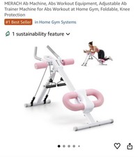NEW Adjustable Ab Trainer Foldable Machine for Abs Workout at Home Gym