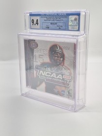 NCAA College Football 2K2 CGC 9.4 A++ Dreamcast Drew Brees Sealed Not WATA PSA