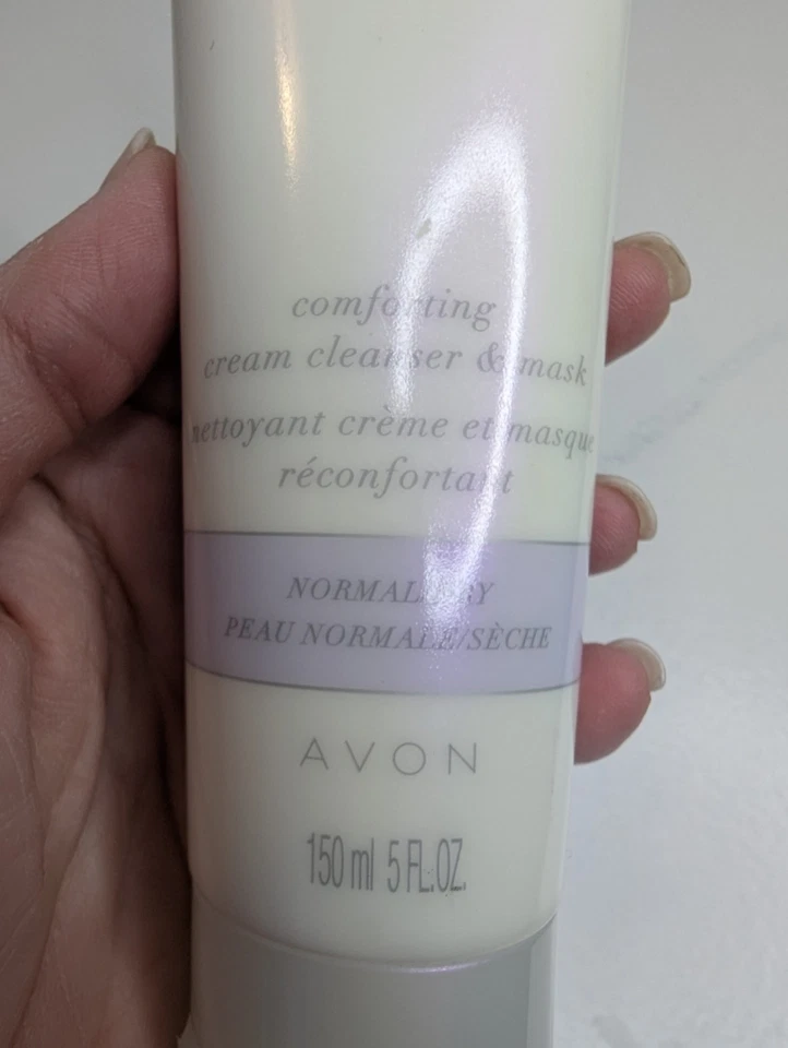 Crema limpiadora y mascarilla reconfortante Avon Anew Clean 5 oz secado normal Foto 4 de 4