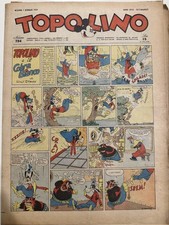 Rivista Settimanale TOPOLINO 1 Gennaio 1949 n. 724 Walt Disney
