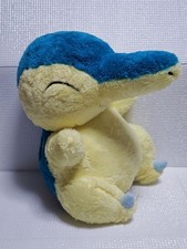Pokemon Cyndaquil Big Plush doll warm and healed TAITO Japan