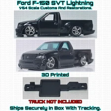 Lowering Base 3D Printed For 1/64 Scale Hot Wheel 99 Ford F-150 SVT Lightning