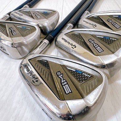 TaylorMade SIM2 MAX Eisen #6-9, Pw (5 Schläger) / Original Carbon / Flex:...