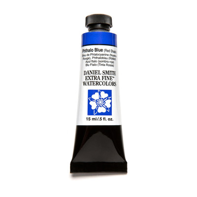 , Phthalo Blue Red Shade Extra Fine Watercolor 15ml Paint Tube, 5 Fl Oz (2846...